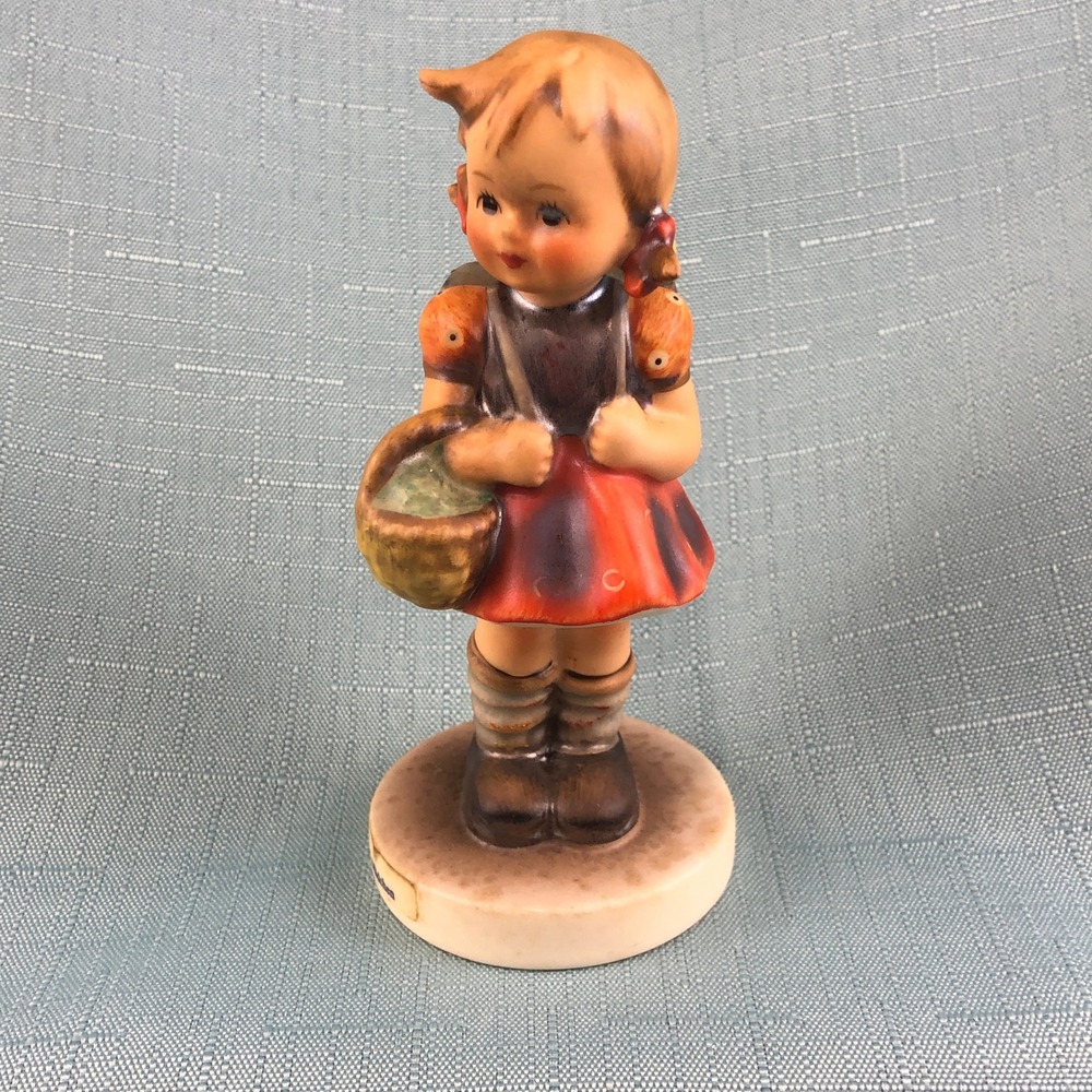 VTG Hummel Goebel "School Girl" Figurine 4.5" TMK 6 #81 Signed with Box